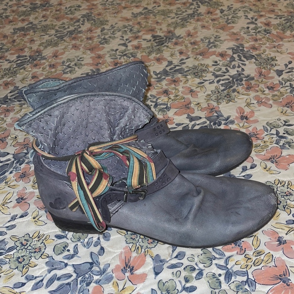 Suede Booties - image 1